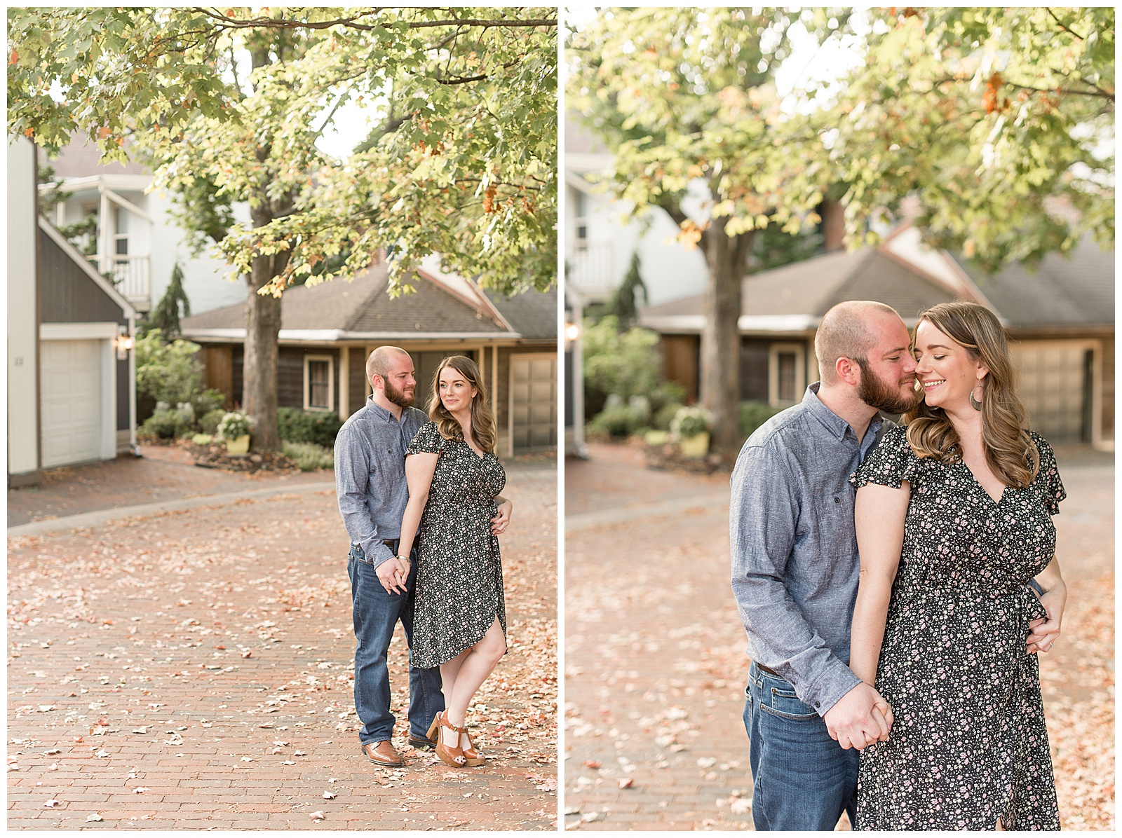 engagement session in Lancaster City