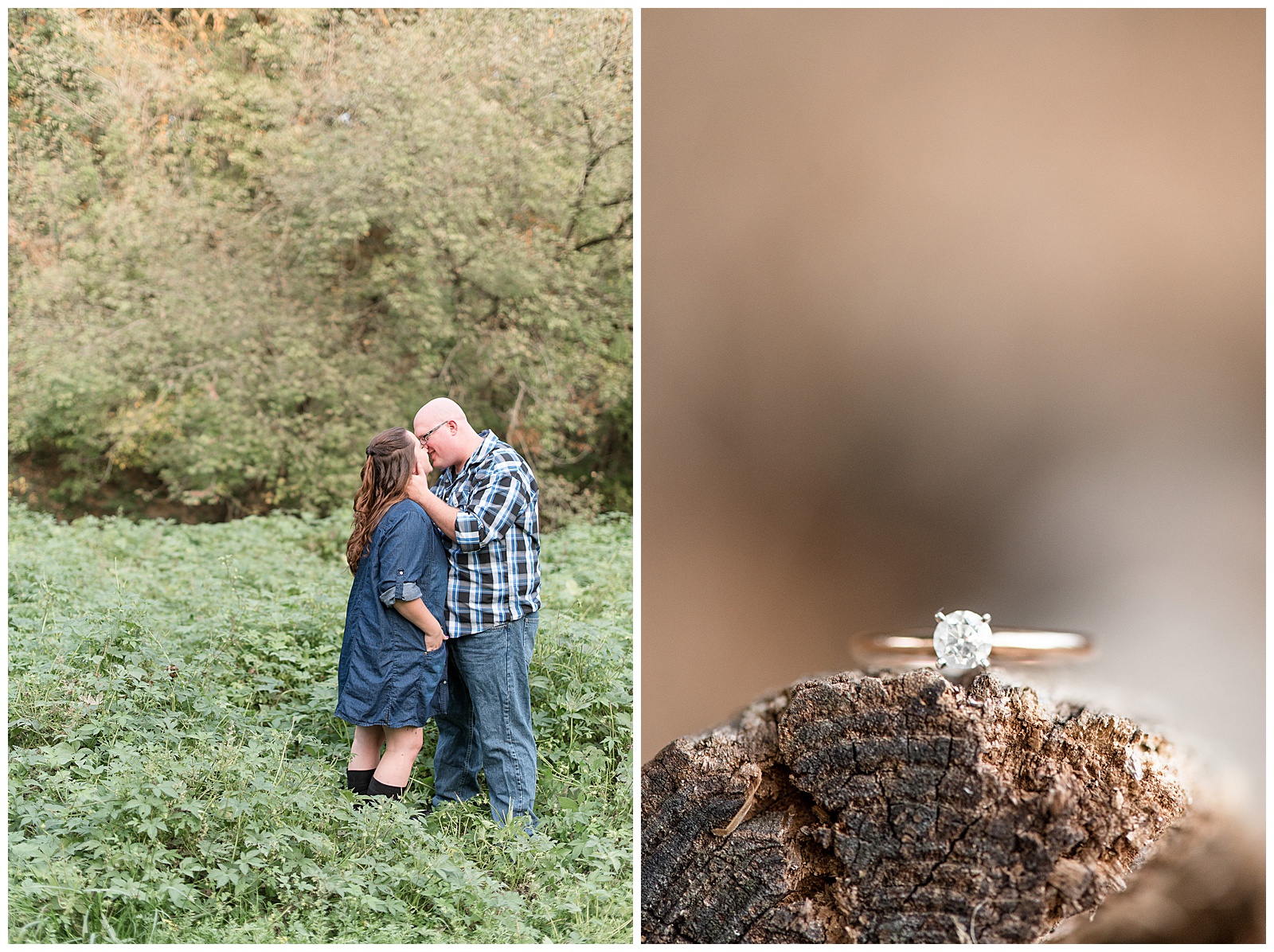Engagement Session at Lancaster County Park