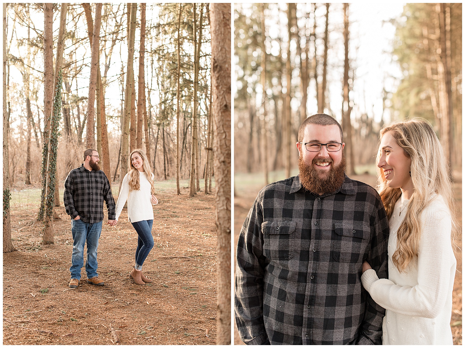 engagement session at overlook park in Lancaster Pennsylvania