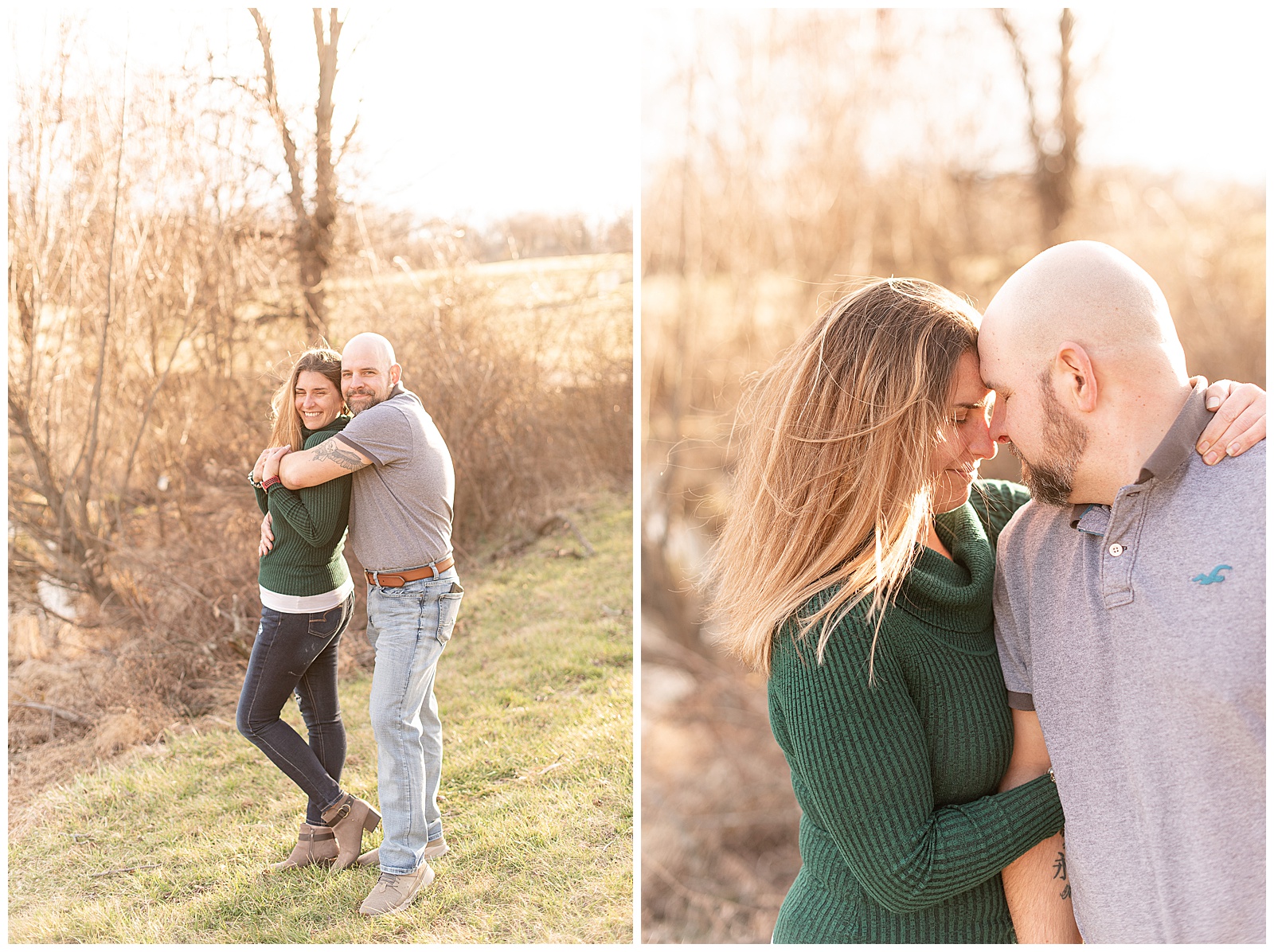 engagement session and the Vineyards at Hershey