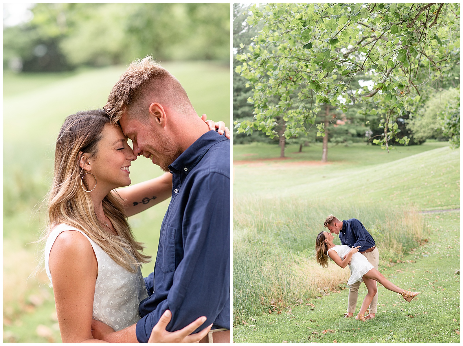 couple engagement session in Wyomissing, PA