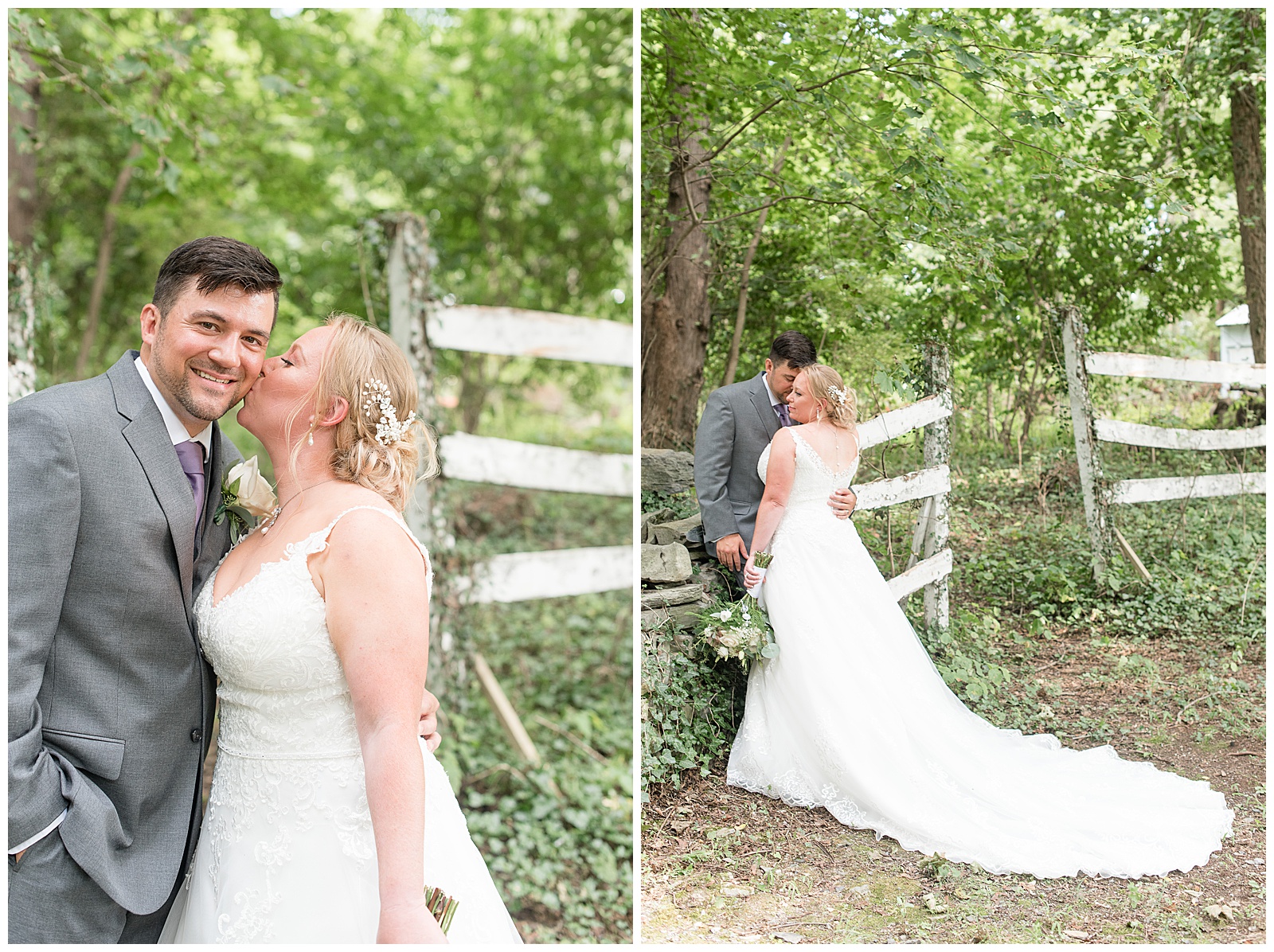 husband and wife photos at Fallen Tree Farm