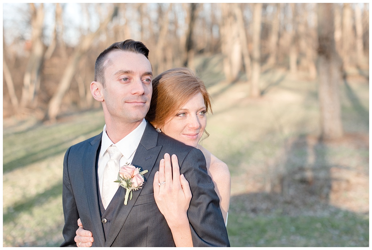 bride and groom portraits