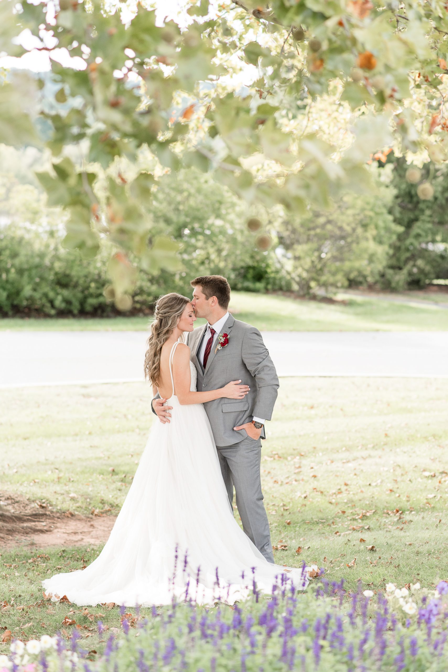 bride and groom portraits, purcell hall, hershey pa, 