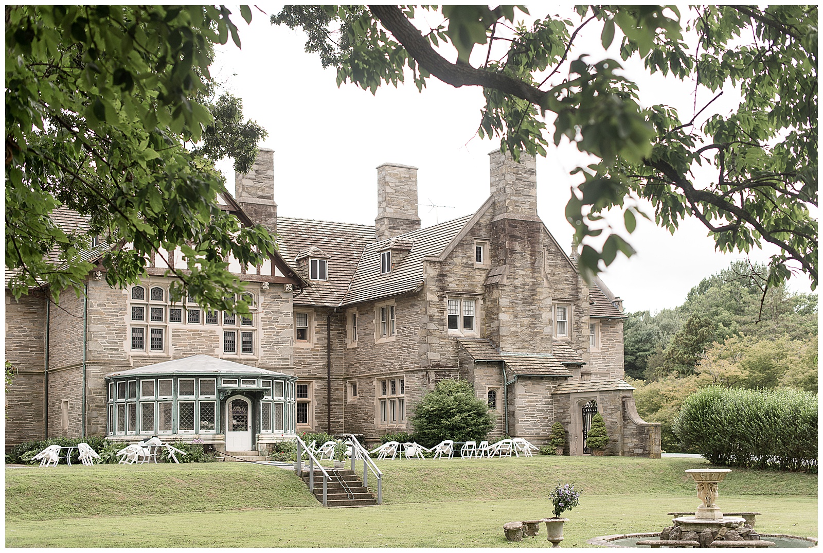 wedding venue in West Chester, PA, stone mansion
