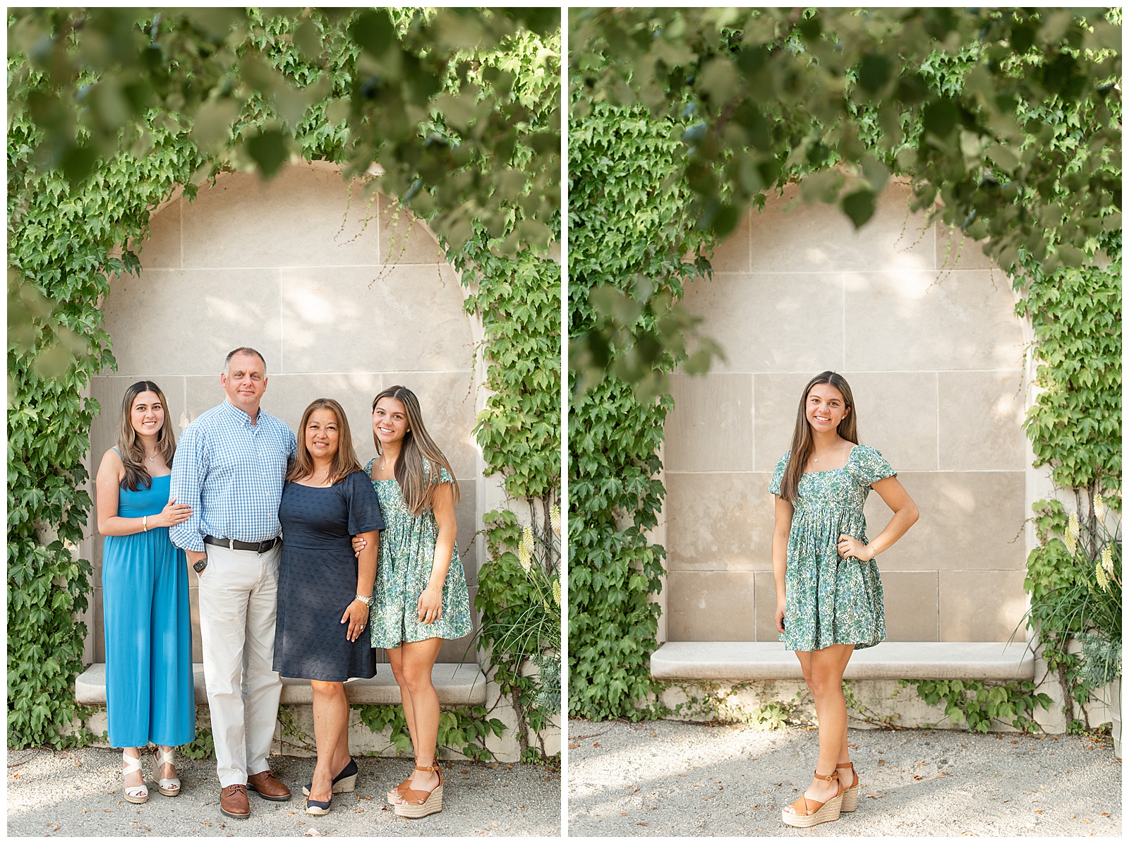 Longwood Gardens Summer Senior Session