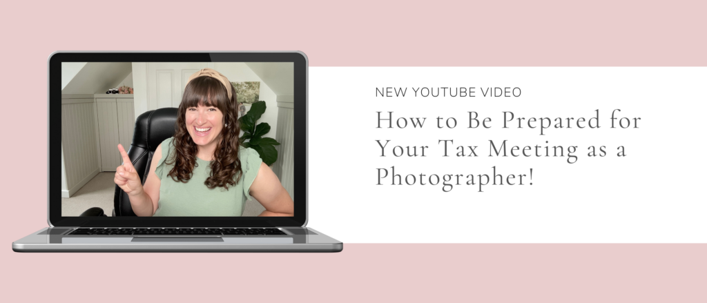 how to be prepared for your tax meeting as a photographer