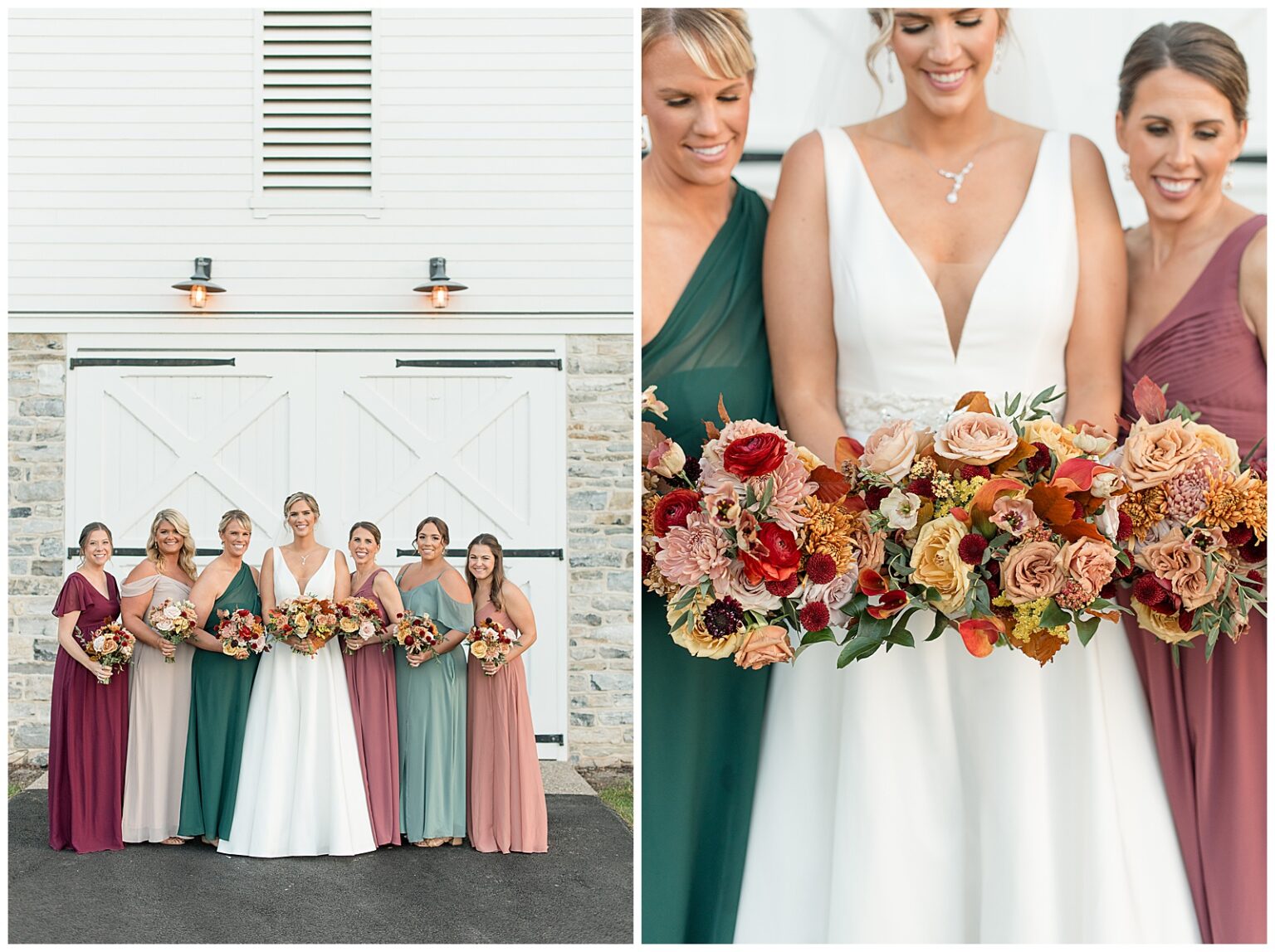 Fall Star Barn Wedding - heathermariephoto.com