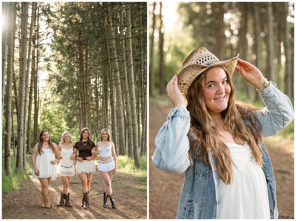 Coachella Inspired Senior Session at Overlook Park
