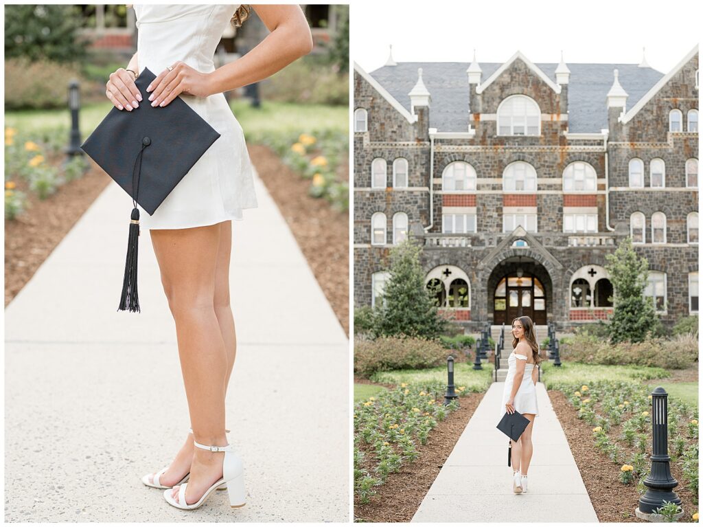 Moravian University grad session